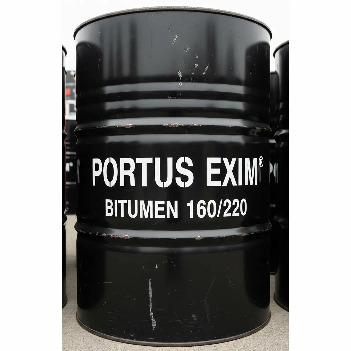 Portus EXİM Bitüm 160/220 varil ambalajı